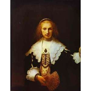   32 inches   Portrait of Agatha Bas, Wife of Nico