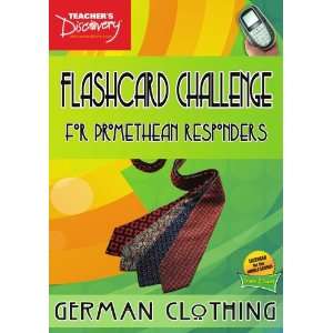  Flashcard Challenge Promethean German Clothing Cd rom 