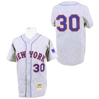   Mets Authentic 1969 Nolan Ryan Road Jersey by Mitchell & Ness  