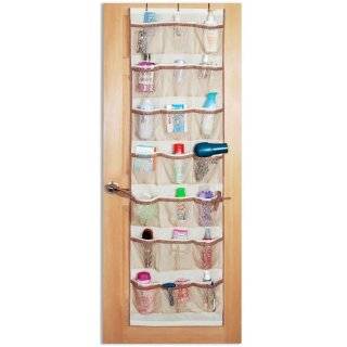 DAZZ 42 Pocket Over the Door Organizer, Beige