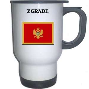  Montenegro   ZGRADE White Stainless Steel Mug 