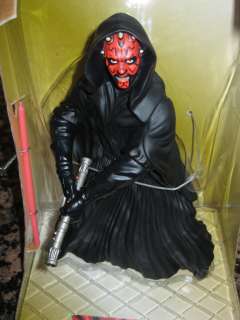 Applause Star Wars Darth Maul 9 Inch Figure with glow in the dark 