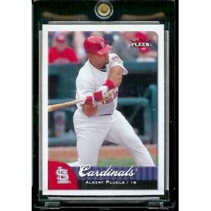  2007 Fleer Baseball # 43 Albert Pujols   Cardinals   MLB 