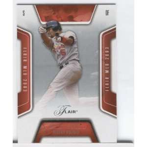  2003 Flair 55 Albert Pujols St. Louis Cardinals (Baseball 