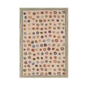 Dash and Albert Cats Paw Oatmeal Rug 3x5