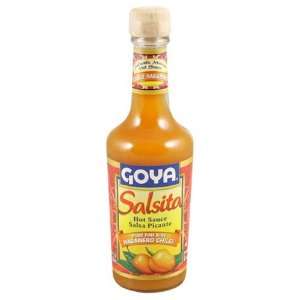 Goya Salsita Habanero   8 oz bottle  Grocery & Gourmet 