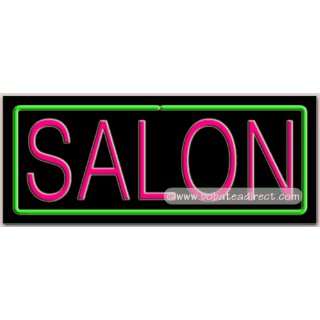  Salon Neon Sign (13H x 32L x 3D) 