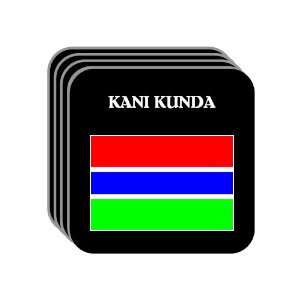  Gambia   KANI KUNDA Set of 4 Mini Mousepad Coasters 