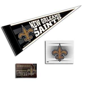  NFL New Orleans Saints Mini Fan Pack