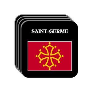  Midi Pyrenees   SAINT GERME Set of 4 Mini Mousepad 