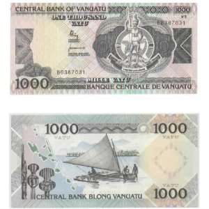  Vanuatu ND (1982) 1000 Vatu, Pick 3a 