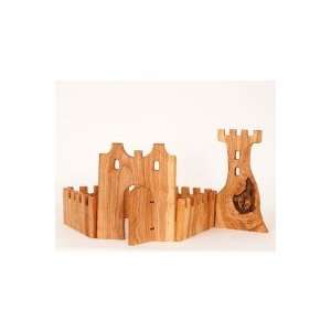  Wooden Castle Blocks Ash Toys & Games