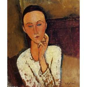 Hand Made Oil Reproduction   Amedeo Modigliani   32 x 38 inches 