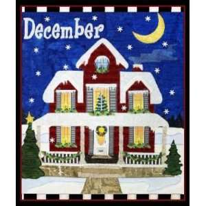  Quilting Holiday House Kit   December  preorder Arts 
