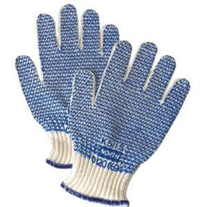   Safety Grip Nr Ambidetrous String Knit Cotton Glove Blu Everything