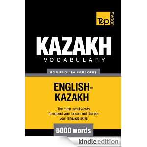   English Kazakh   5000 Words Andrey Taranov  Kindle Store