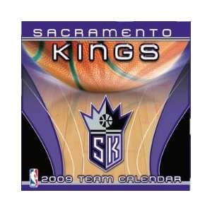 SACRAMENTO KINGS 2009 NBA Daily Desk 5 x 5 BOX CALENDAR