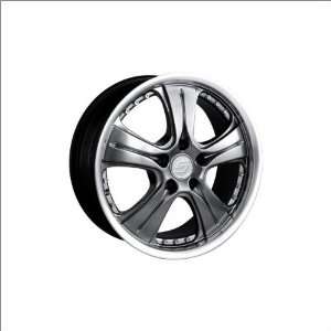  Sacchi S.65 HyperBlack 17x7 HyperBlack   40 offset 