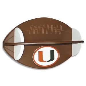  University of Miami Football Shelf