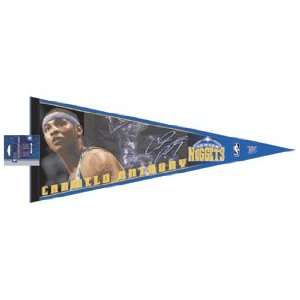  Carmelo Anthony Nuggets Ltd Edition 3 Pennant Set *SALE 