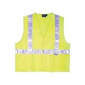  ERB S17 Class 2 Safety Vest Woven Lime Size Medium 14530 
