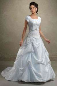 Custom Wedding Dress Bridal Gown Deb Plus Size&colour  