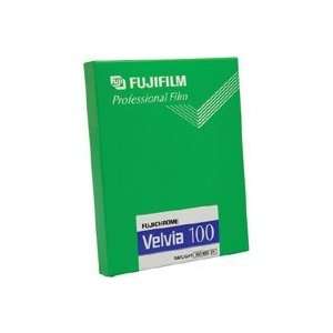  RVP 100 Velvia 4x5 Film 10 Sheet Box