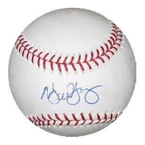  Michael Young autographed Baseball