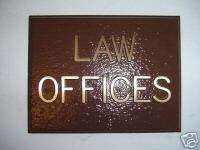 Custom Cast Brass Dedication Plaque or Business Sign  