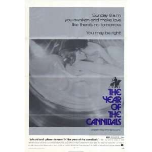 The Year of the Cannibals (1971) 27 x 40 Movie Poster Style A  