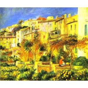   at Cagnes Pierre Auguste Renoir Hand Painted A