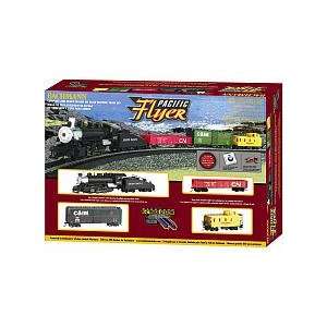   Trains Pacific Flyer Ready to Run HO Scale Train Set Toys & Games