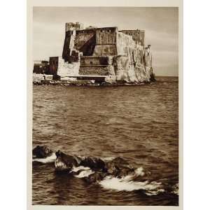  1925 Castello Castle Castel dellOvo Naples Napoli 
