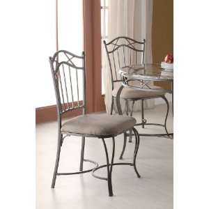   Olivia Side Dining Chair in Antique Bronze   Set of 2