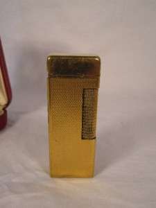 VINTAGE GOLD PLATED ROLLAGAS DUNHILL LIGHTER  