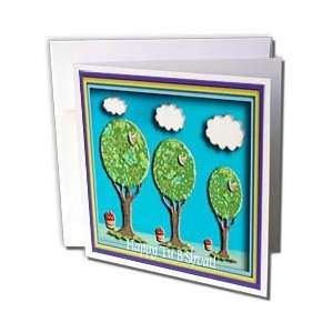  Beverly Turner Jewish Holiday Design   Trees Birds and 