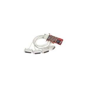   RS 232/422/485 Serial Via Cable Plug in Card DB 25 Fan out Cable