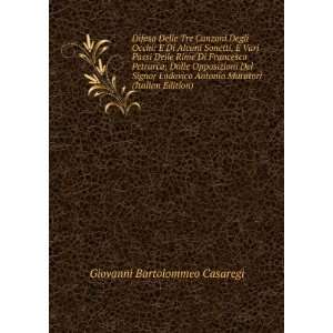   Muratori (Italian Edition) Giovanni Bartolommeo Casaregi Books