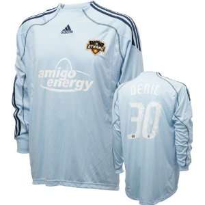  Tyler Deric Game Used Jersey Houston Dynamo #30 Blue 