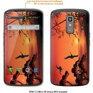  Protective Decal Skin Sticker for AT&T LG Nitro HD case 