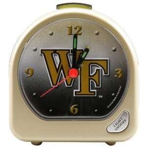  NCAA Wake Forest Demon Deacons Plastic Alarm Clock Sports 