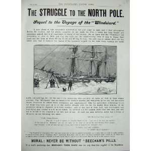   Advertisement North Pole BeechamS Pills Ship Snow