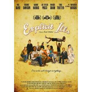  Explicit Ills (2009) 27 x 40 Movie Poster Style A