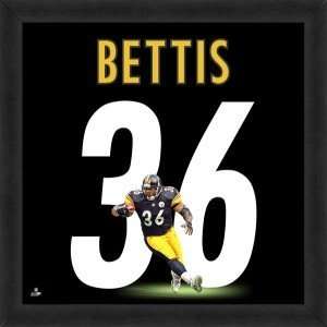  Jerome Bettis Pittsburgh Steelers 20x20 Framed Uniframe 