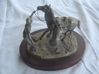 VTG Philip Kraczkowski Pewter Figurine 1972 Freedom  