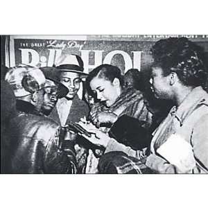  Billie Holiday POSTCARD RARE Harlem Renaissance JAZZ