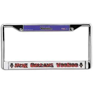  VooDoo WinCraft AFL Metal Licensed Plate Holder Sports 