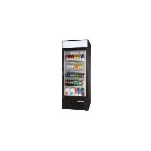 Beverage Air LV23 1 B 1 Swing Glass Door Merchandiser Refrigerator 