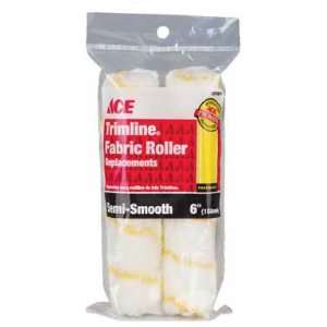  6 Paint Roller Refills, Fabric, Semi Smooth Surfaces, Ace 