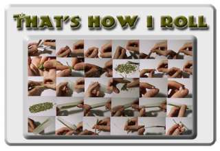 HOW I ROLL T SHIRT Joint Rolling Pot Marijuana Weed NEW  
